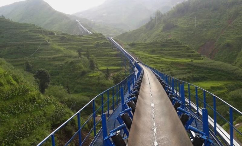 Gangue Belt Conveyor for Laowuji Coal Washing Plant, Panjiang Coal & Electricity, Guizhou