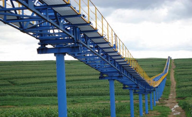 24km Long-Distance Belt Conveyor for Inner Mongolia Mengxi Cement