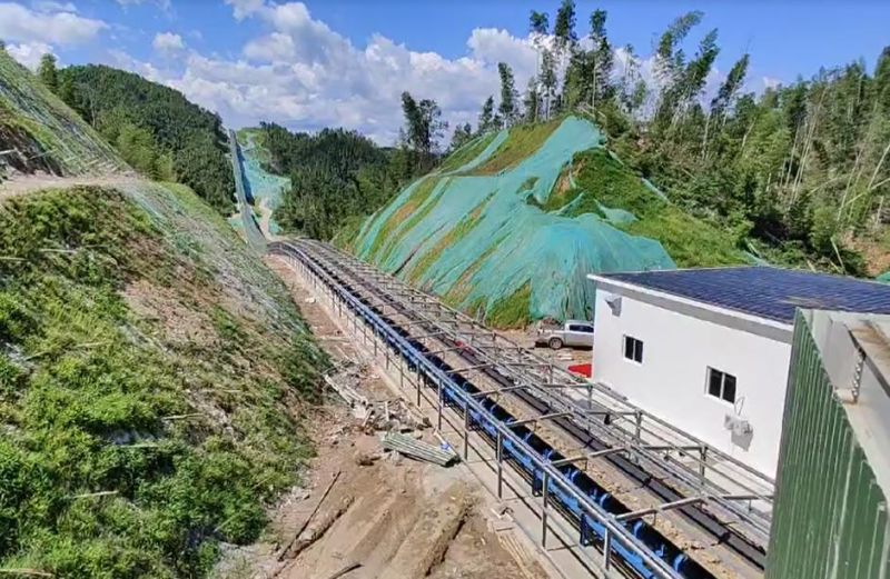 Heavy-Load Test Run of Jiujiang Mining Belt Conveyor System Successfully Completed